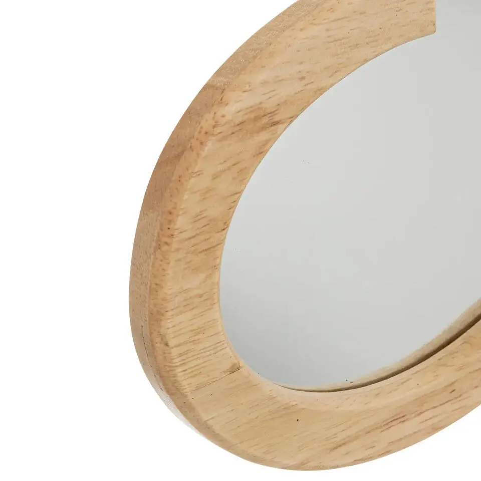 Atmosphera Spiegel/wandspiegel - wolk - 40 x 36cm - mdf hout/glas