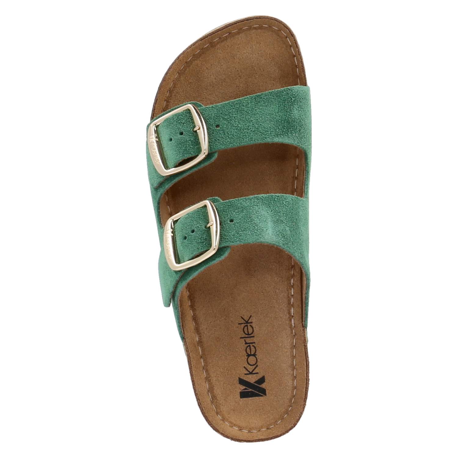 Kaerlek Pantoletten - green polo