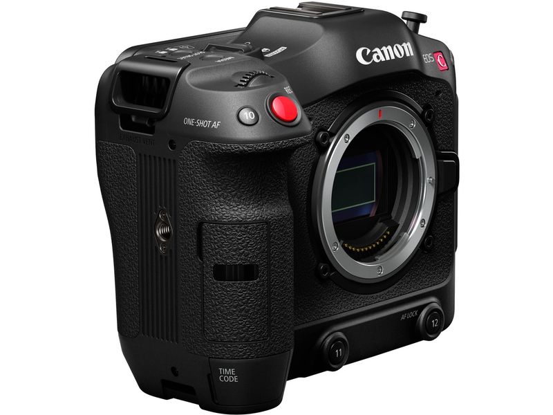 Canon Videokamera C70 4K-Camcorder mit interner 12 Bit RAW-Aufzeichnung, High Dynamic Range und AF mit Augenerkennung in einem kompakten Gehäuse
