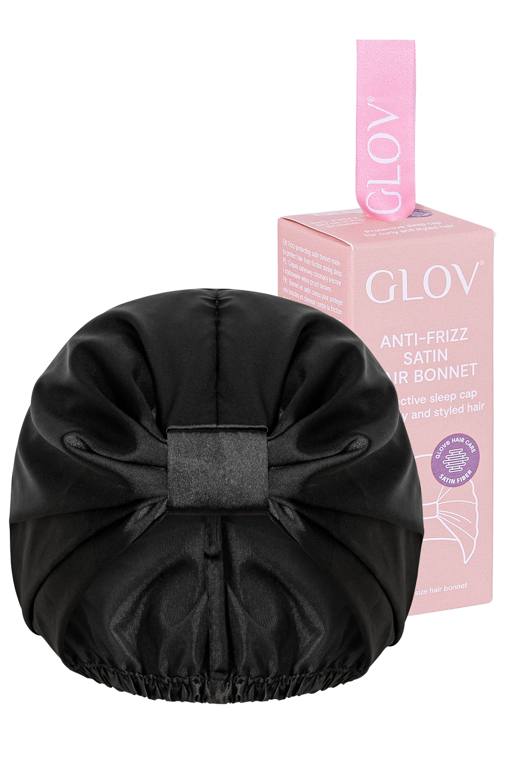 GLOV Bonnet en satin anti-frisottis-31 g