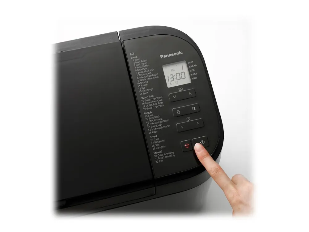 Panasonic SD-YR2540 - Brødmaskine - 550 W - akryl grå
