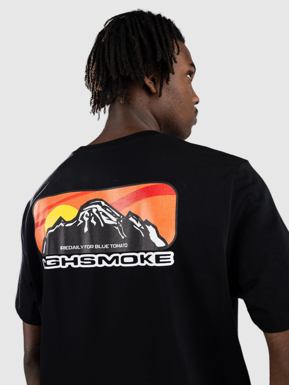 Iriedaily X Blue Tomato Highsmoke T-Shirt black