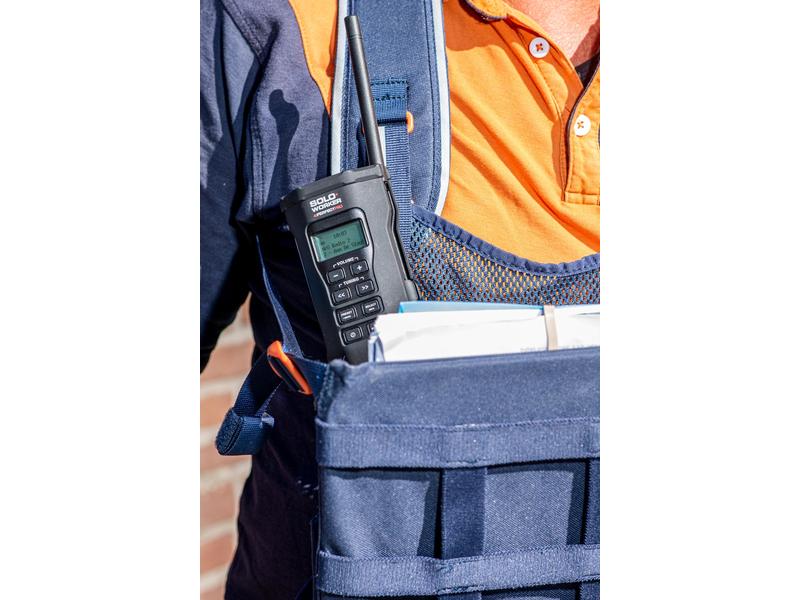 Perfectpro DAB  Radio SOLOWORKER Schwarz Das ultimative Taschenradio