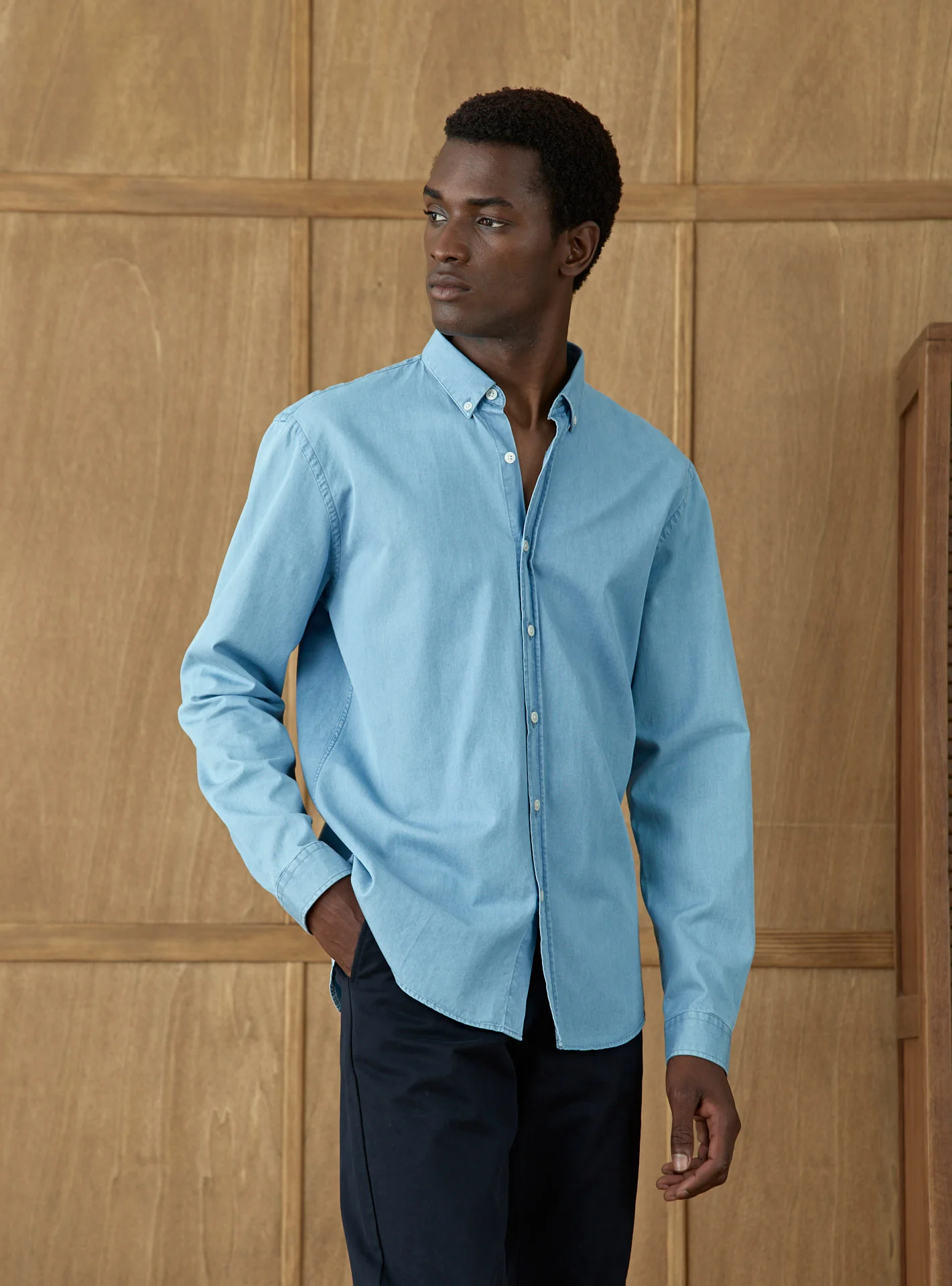 Chemise College Denim