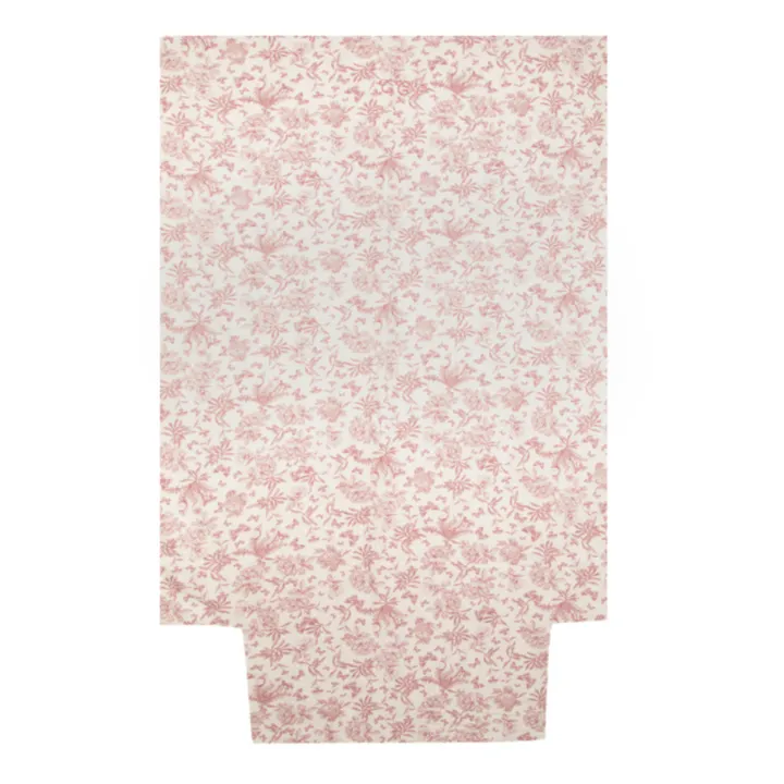 Tartine et Chocolat Parure de lit Toile de Jouy | Rose pêche