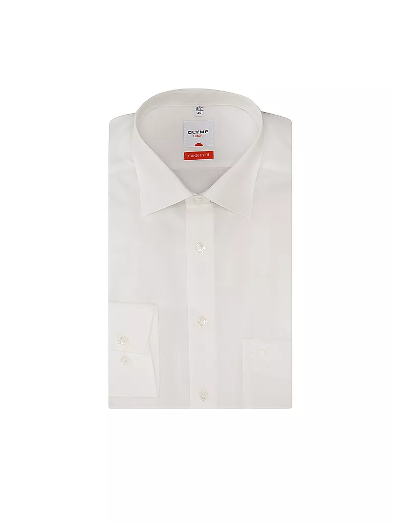 OLYMP Hemd Modern Fit beige
