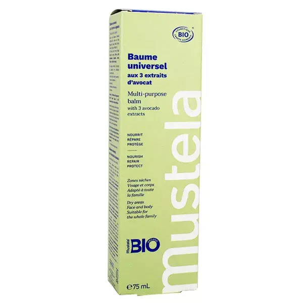 Bálsamo Hidratante Universal Orgânico Mustela 75ml