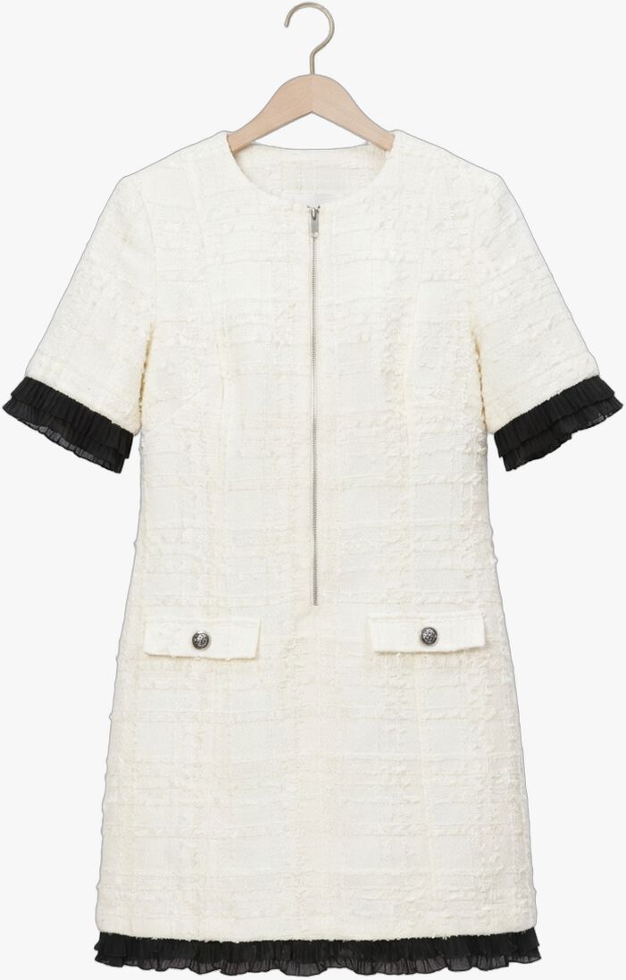 gebroken wit bruuns bazaar mini jurk gaussiabbzenny dress