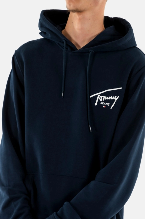 Sweat tommy jeans reg entry graphi c1g dark night navy