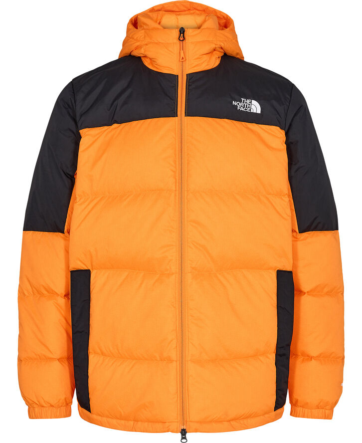 The North Face M DIABLO DOWN HOODIE CONE ORANGE/TN Coneorng/tnfblk