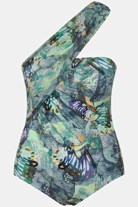 Badeanzug, Schmetterling, Mesh-Träger, Softcups