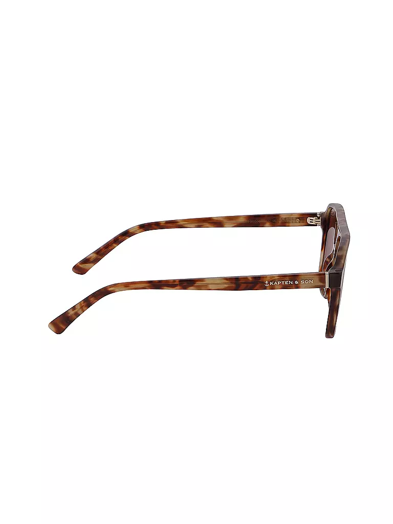KAPTEN & SON Sonnenbrille ZURICH OVERSIZE braun