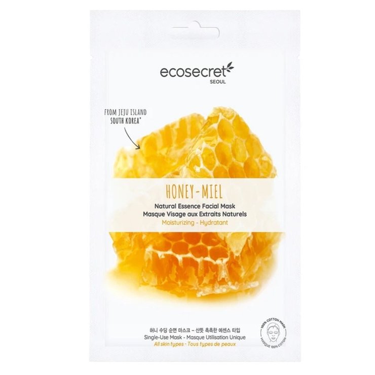Masque Visage Extraits Naturels De Miel Hydratant 20ml Eco Secret