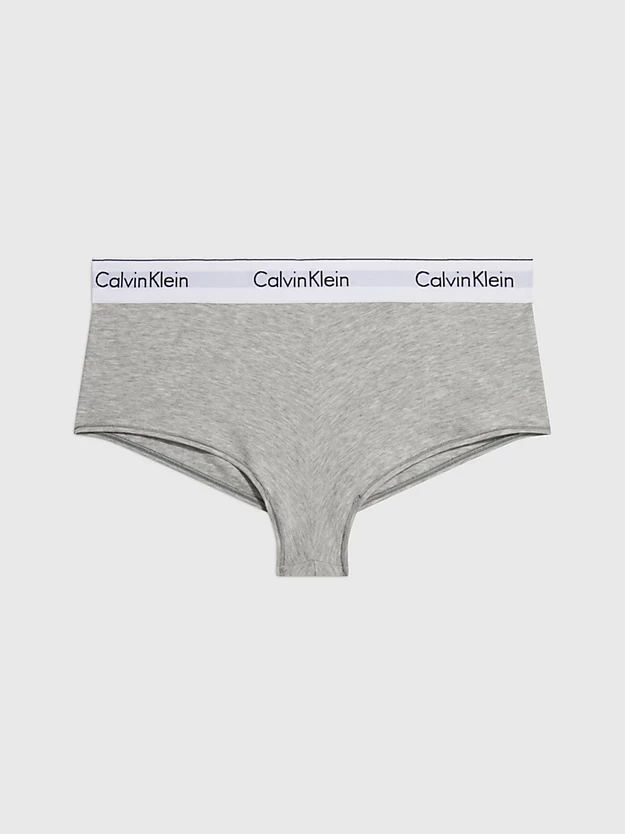 Calções boxer de cintura alta - Algodão moderno