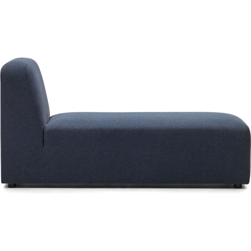 Module Neom méridienne tissu bleu L.152 x P.75 cm