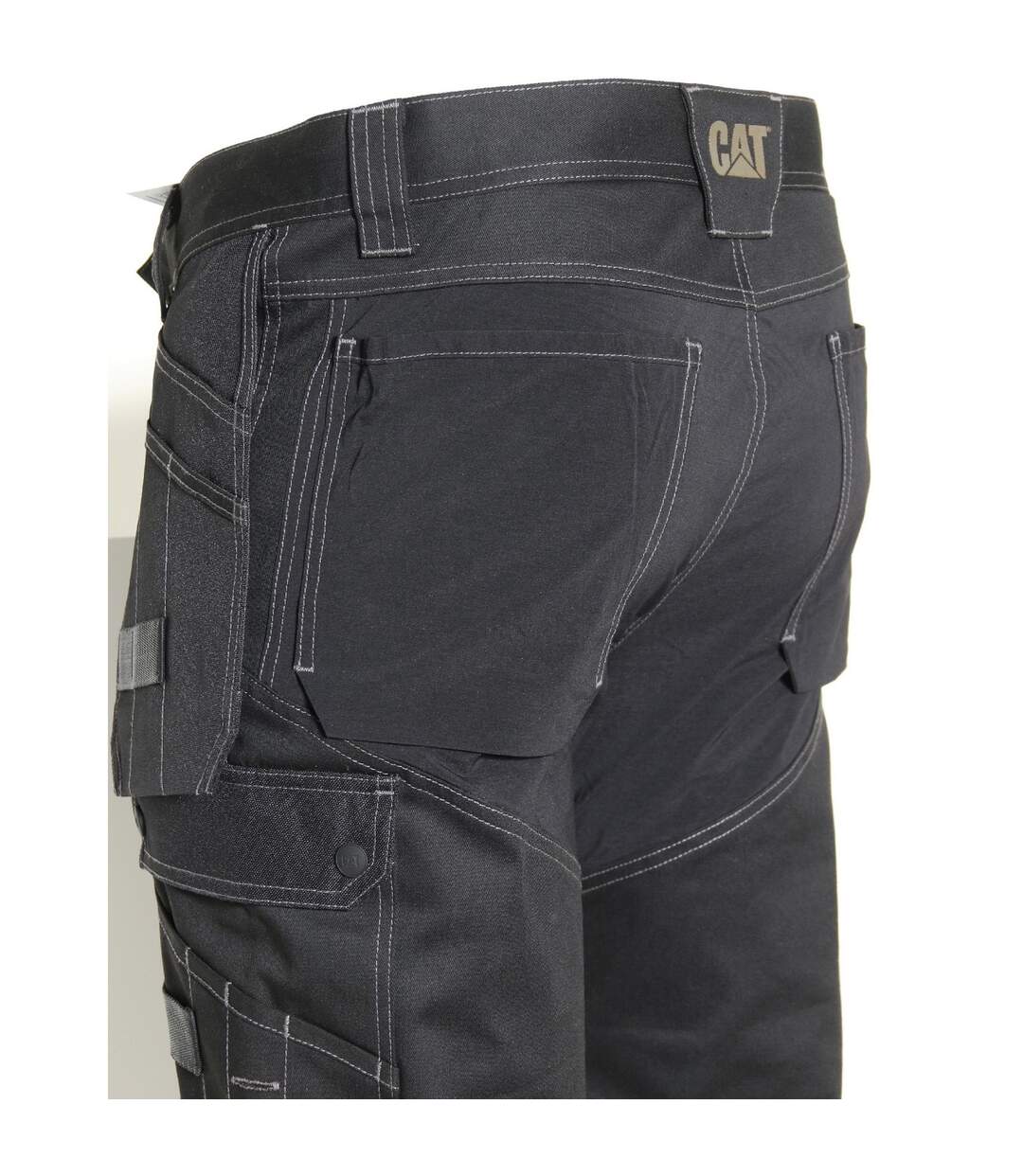 Caterpillar - Pantalon cargo FLOOR LAYER - Homme (Noir / Gris) - UTFS5790