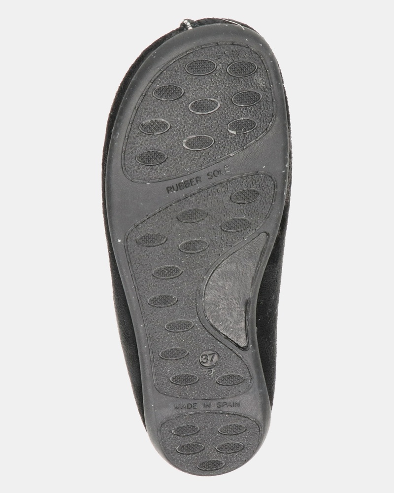 Q-Fit Madrid Pantoffels  - zwart