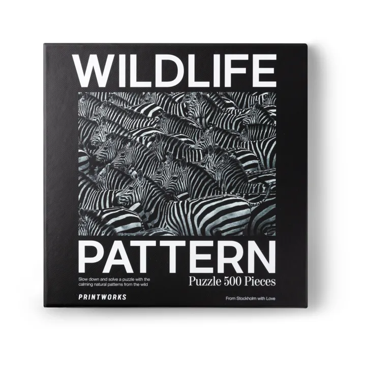 PrintWorks Puzzle Wildlife Zebra - 500 pièces