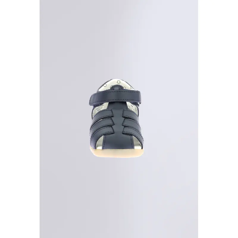 Bigflo-c Marine fonce SANDALES Cuir Fille