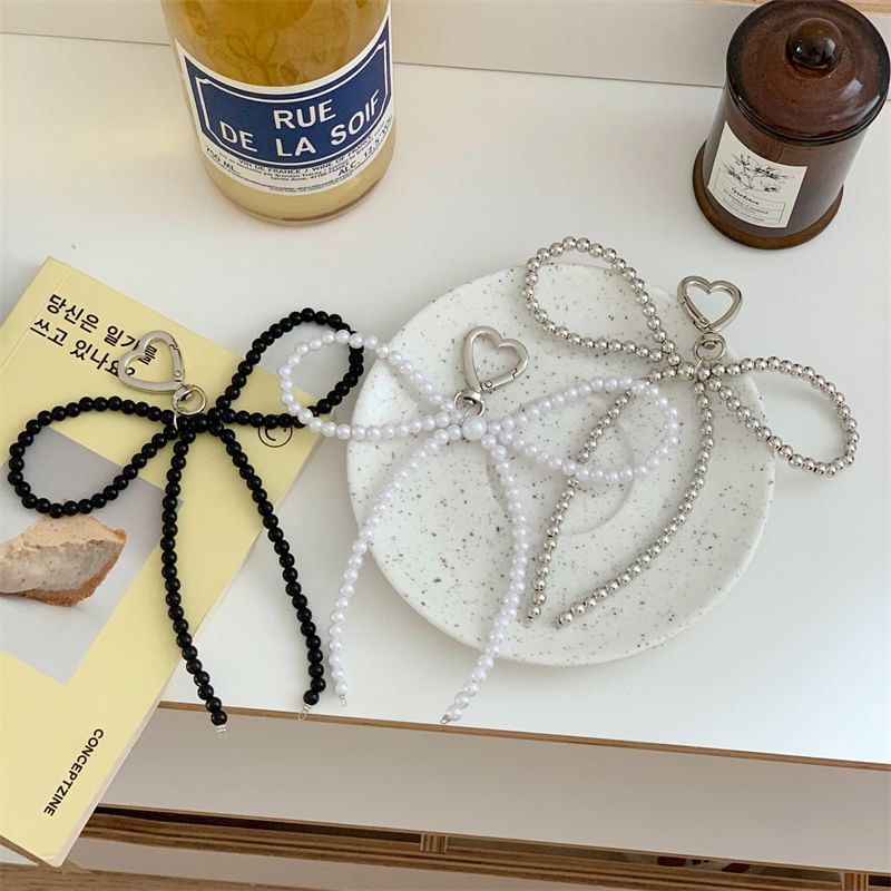 Olsin - Sleutelhanger / Set met strik / ketting van legering