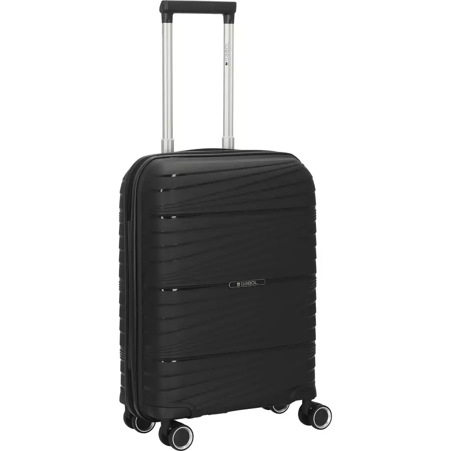 Gabol Kiba - 4-Rollen-Kabinentrolley 54 cm black
