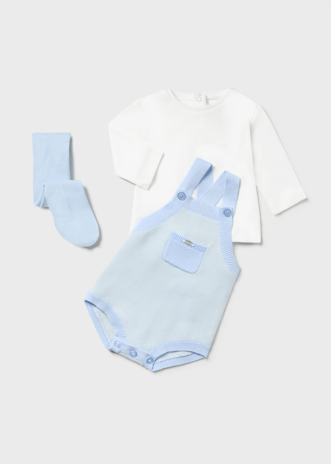 Conjunto de 3 peças Better Cotton para recém-nascidos