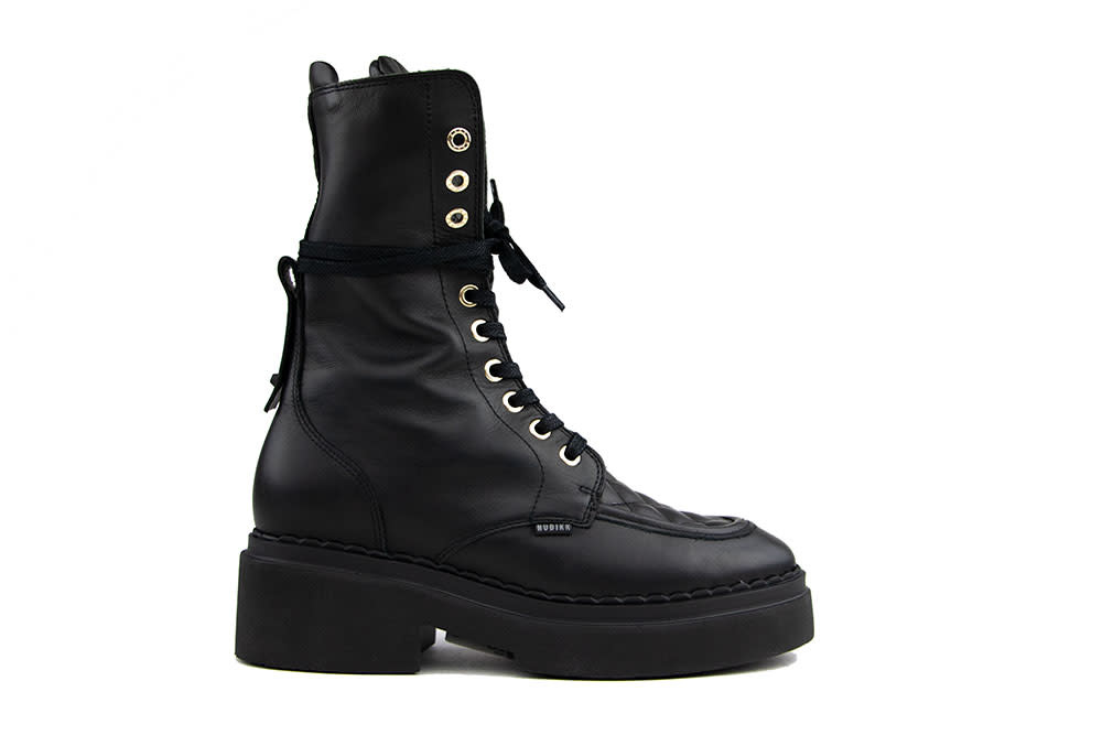 Nubikk Finn Aubine Black Leather