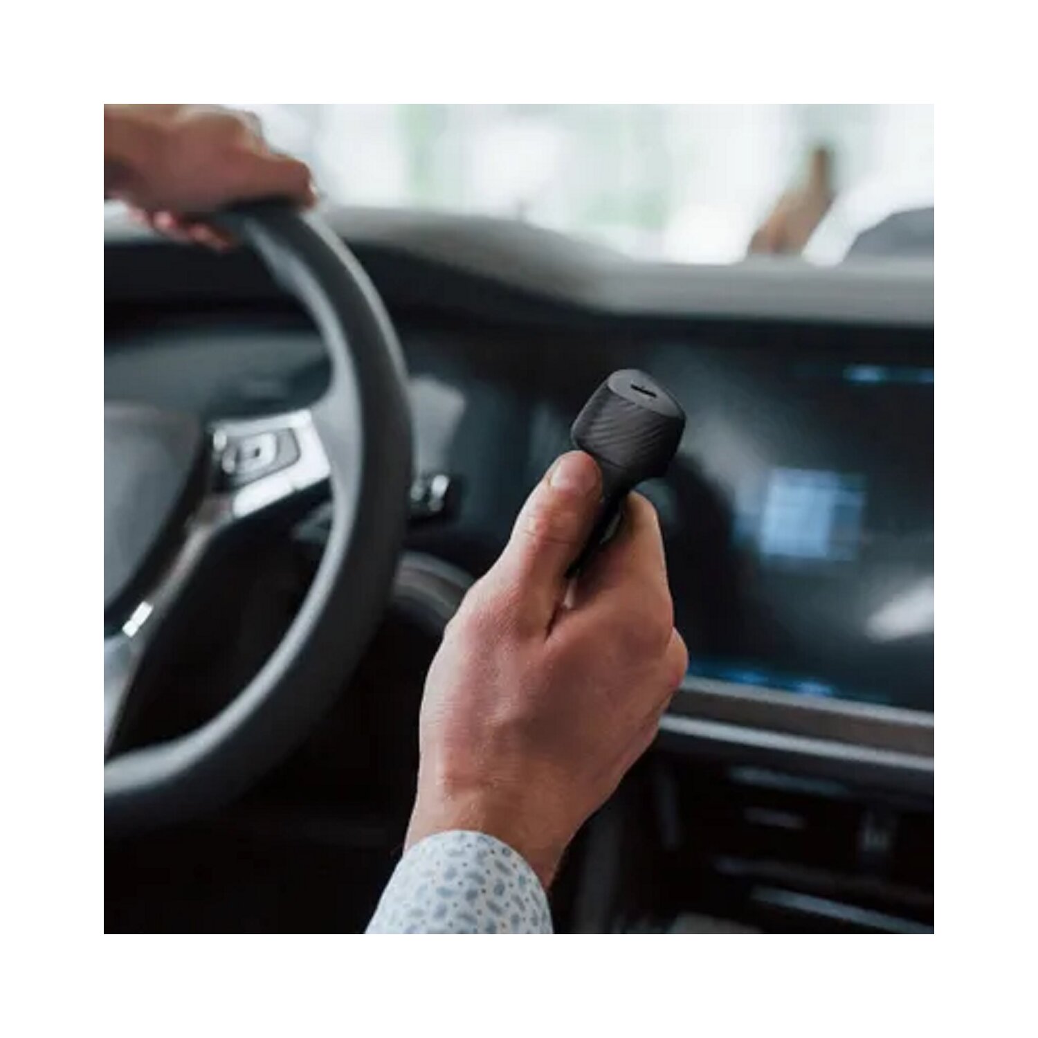 FORCELL Autoladegerät Typ C 20W + Kabel für Apple Lightning