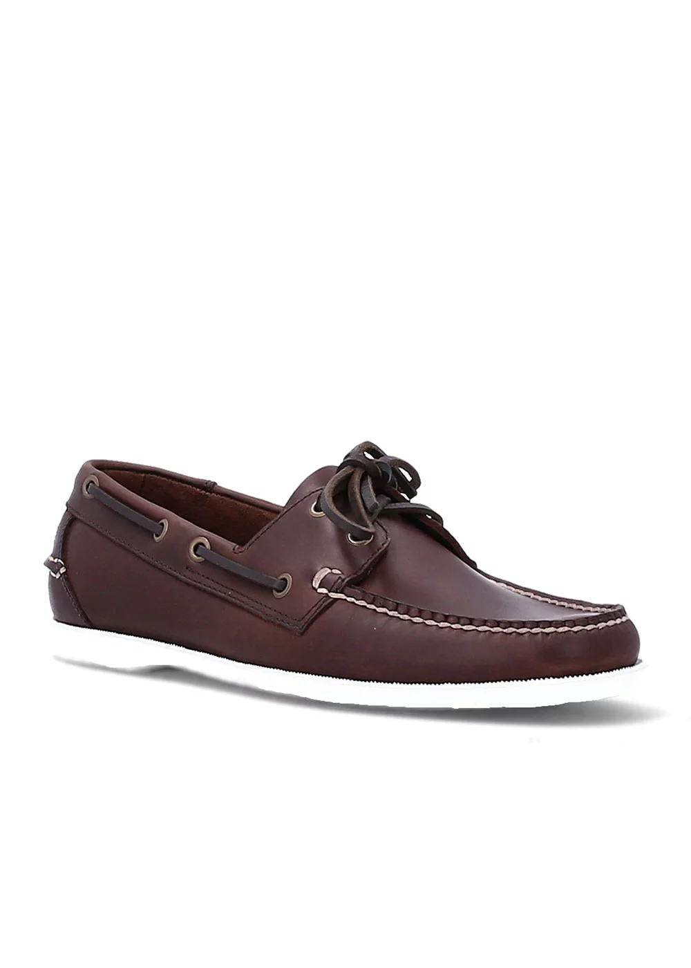 BOAT SHOE 2 PULL UP MARRON