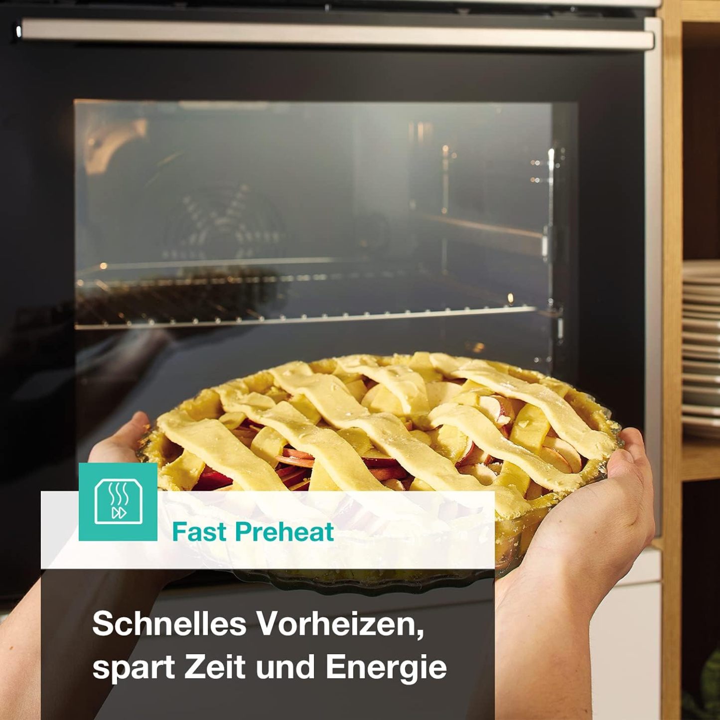 Gorenje GEIT5C61SPG Standherd mit Induktionskochfeld, 50 cm, 70 Liter,Silber, PerfectGrill, AirFry, FrozenBake, Pizza Mode 300°C, AquaClean, Made in Europe, inox