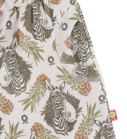 Katvig Shorts - Weiß m. Tropisches Muster