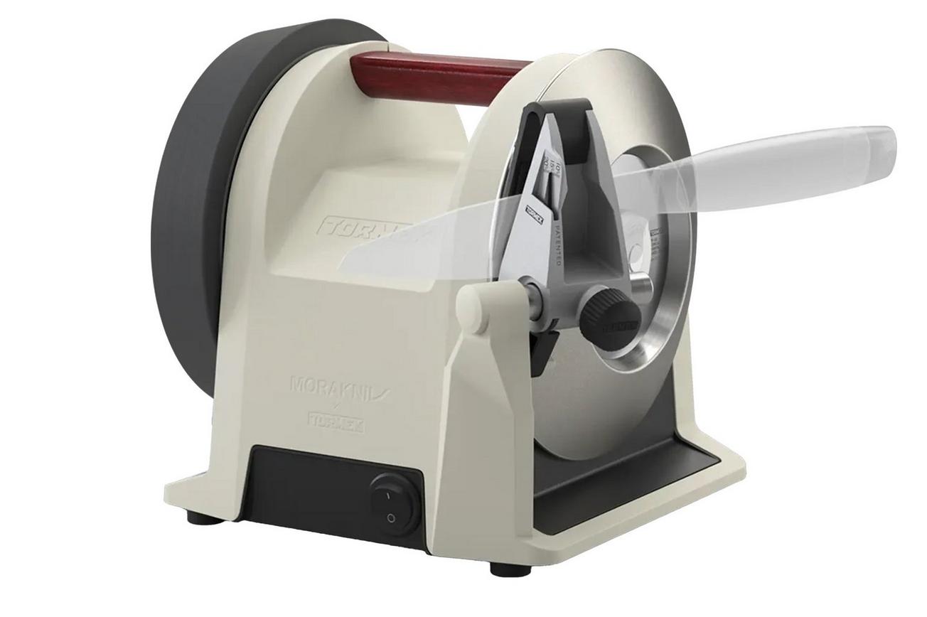Tormek T-1 Kitchen Knife Sharpener x Morakniv 1891, Linen White, slijpmachine