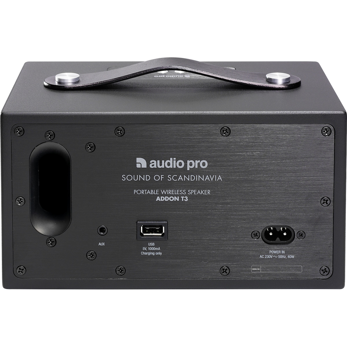 Audio Pro Addon T3 Plus bærbar høyttaler (sort)