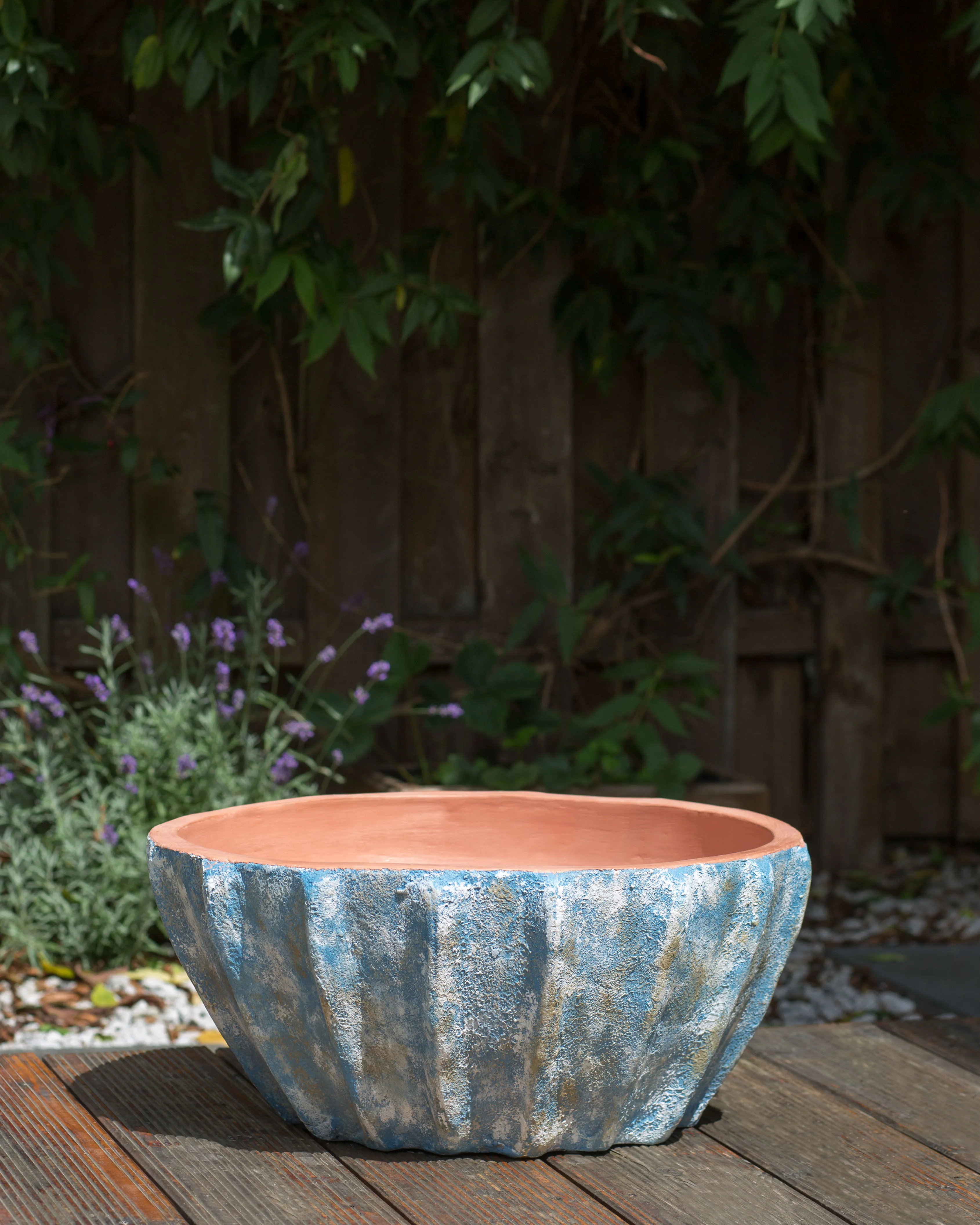 Bloempot OSTRYA 51 cm Blauw