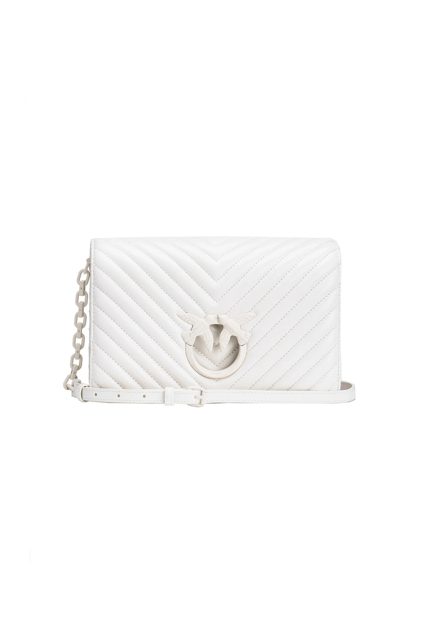 CLICK - Classic love bag click color block | Blanc