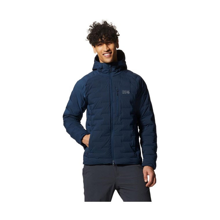 Mountain Hardwear Stretchdown Hooded Jacket Men Hardwear Navy