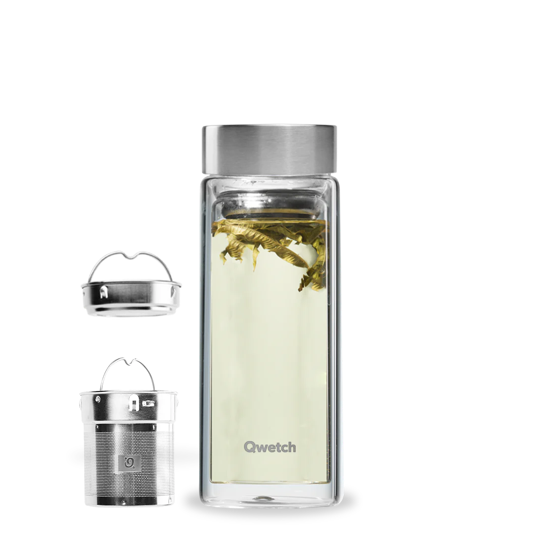 Théière Verre Originals Inox - Qwetch