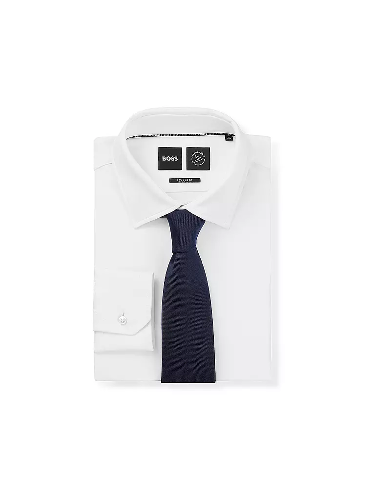 BOSS Krawatte dunkelblau