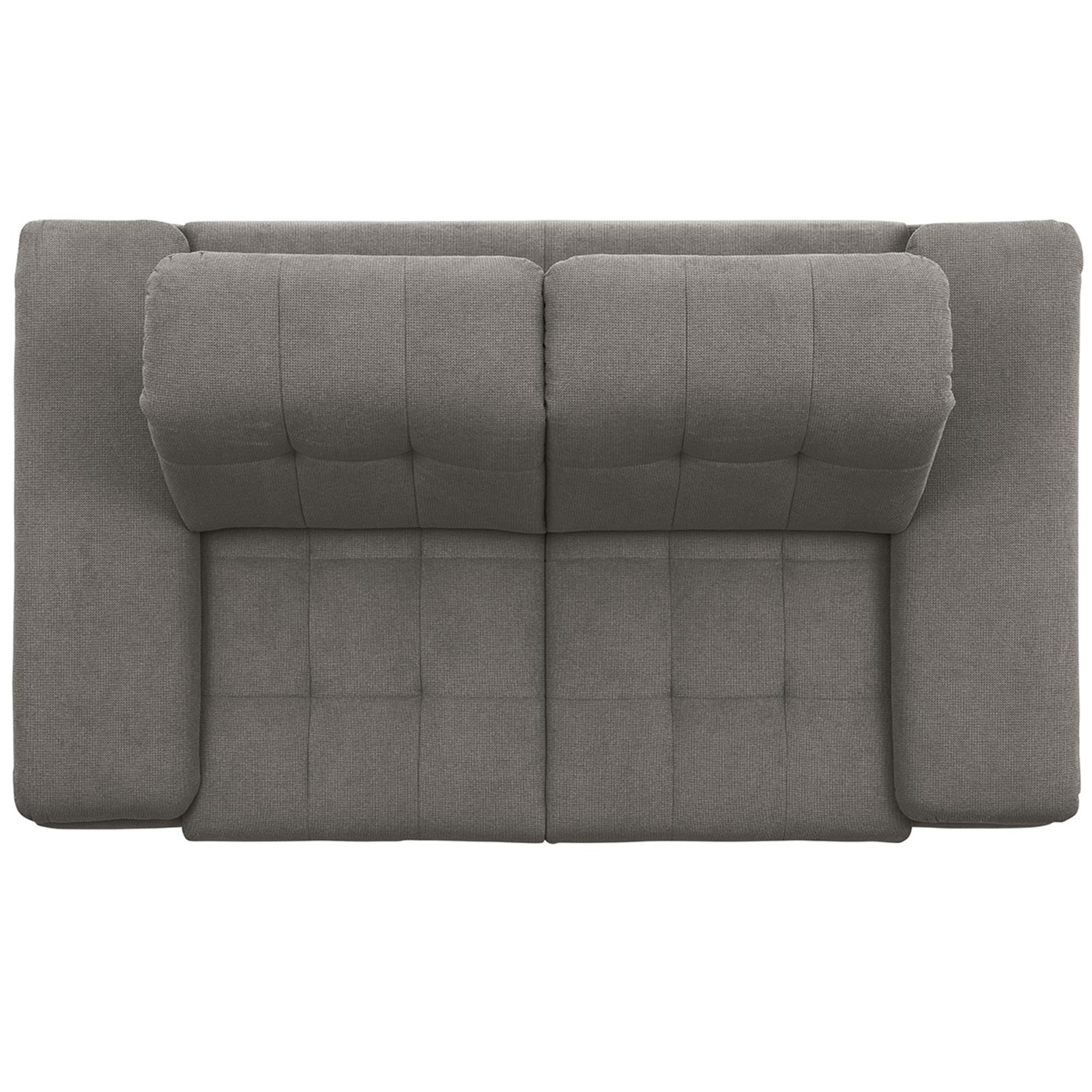 polsterpower 2,5-Sitzer-Sofa - Belle grey - Basismodell