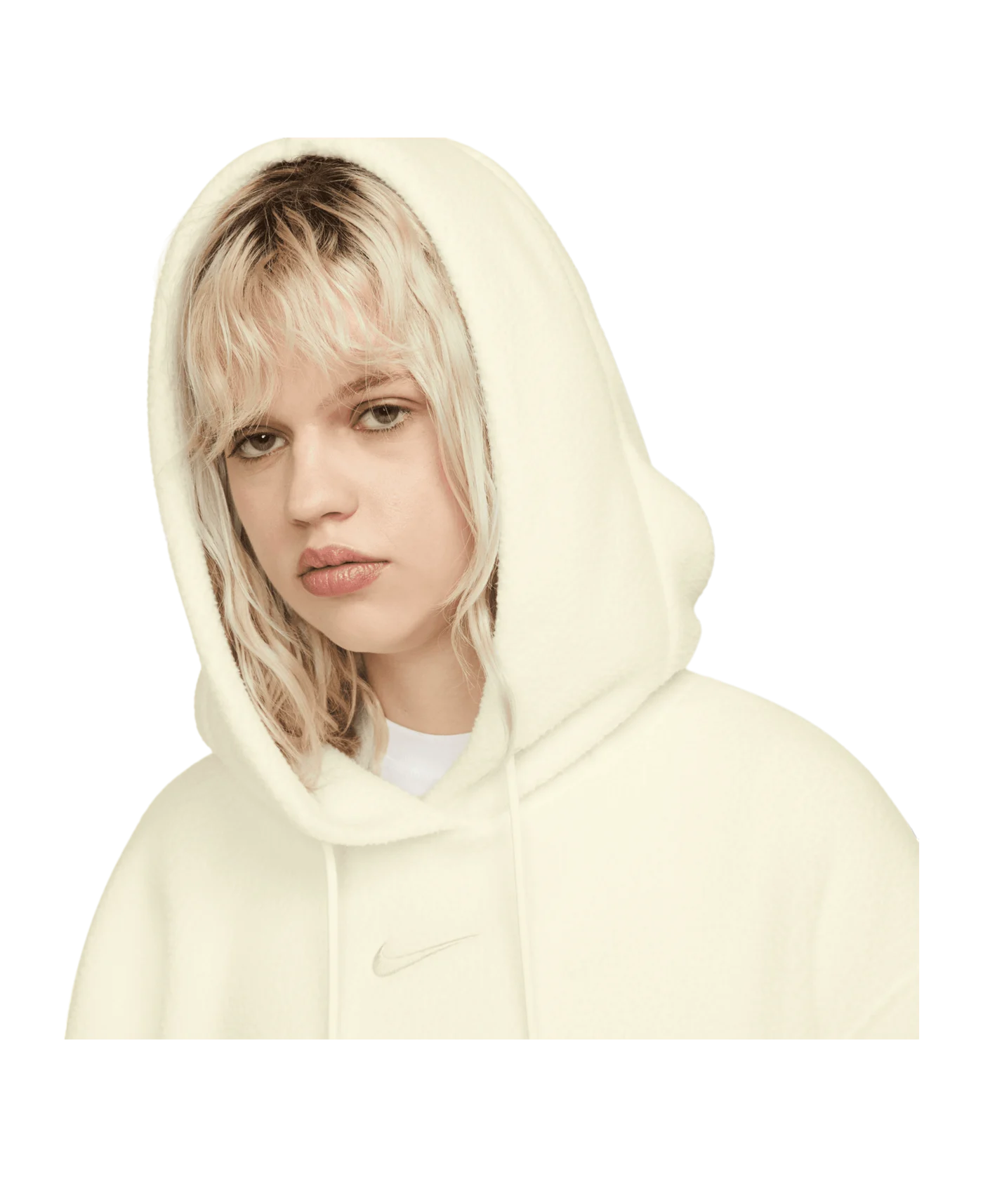 Nike Plush Hoody Damen Weiss F133