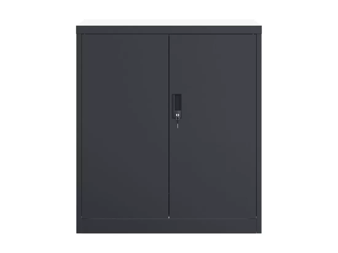 Classeur anthracite 79x40x90 cm acier