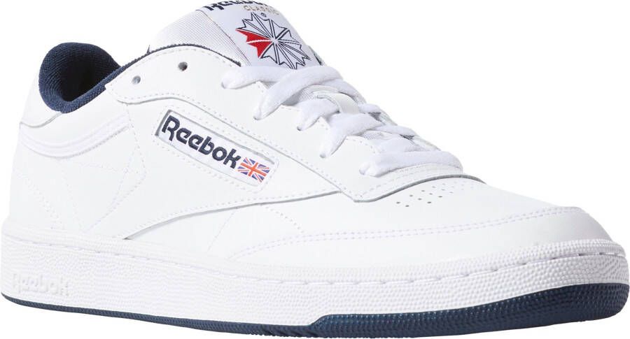 Reebok Classics Club C 85 leren sneakers wit donkerblauw