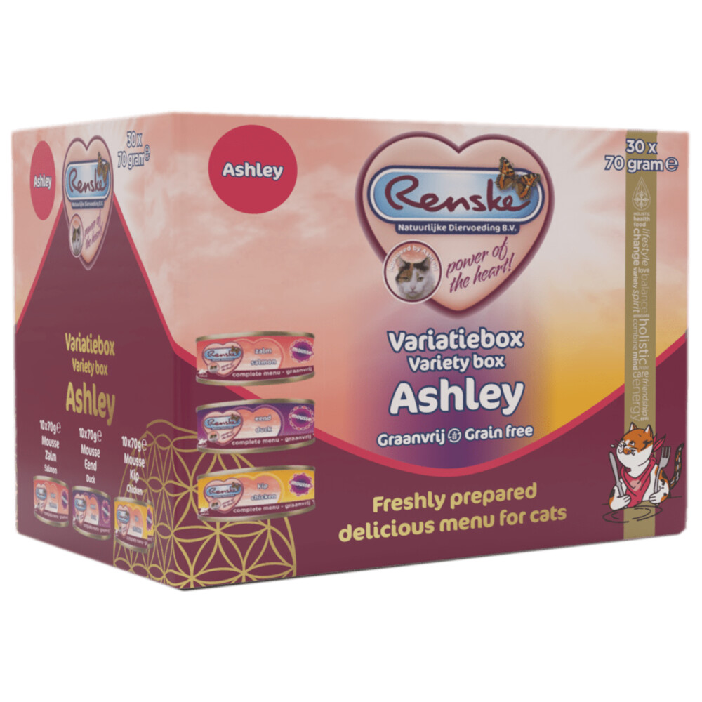 Renske Vers Kat Variatiebox Ashley30 x 70 gr