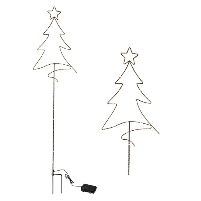 LED-Pflanzenstecker - Tannenbaum - ca. 100 x 24 cm