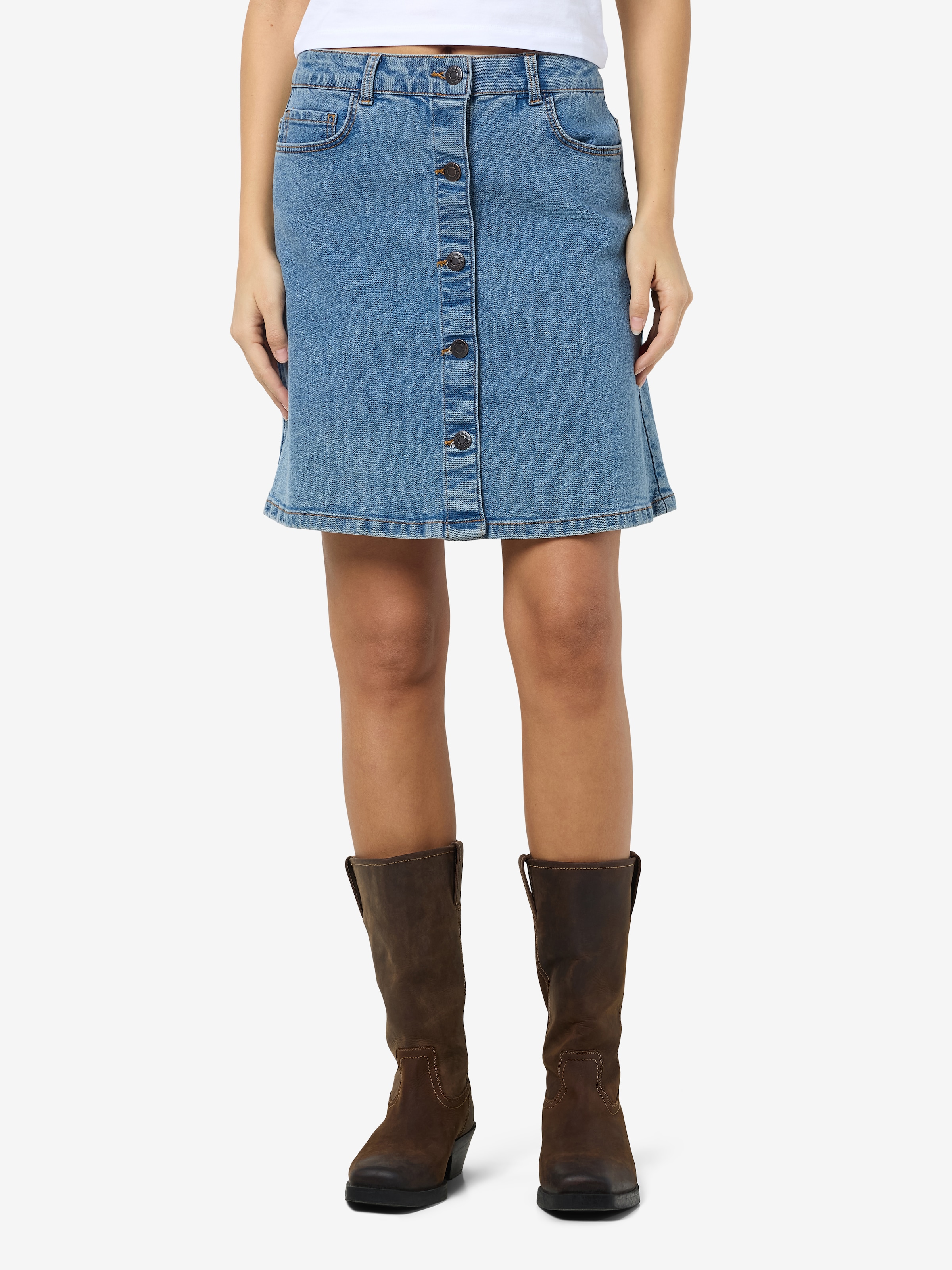 Noisy may Jeansrock »NMRONNIE NW  A SHAPE SKIRT VI375LB NOOS«