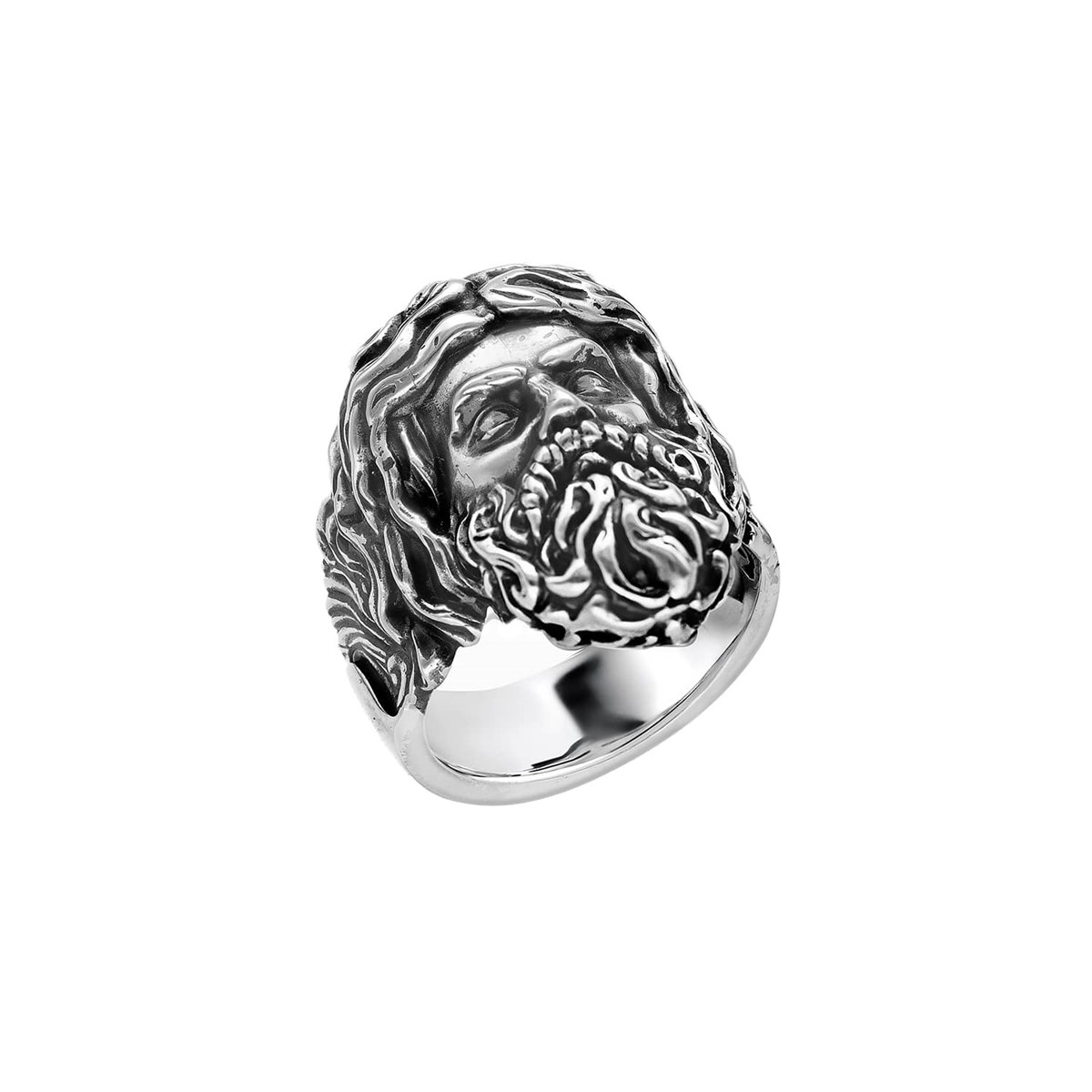 Bague Homme Argent Dieu Mythologie