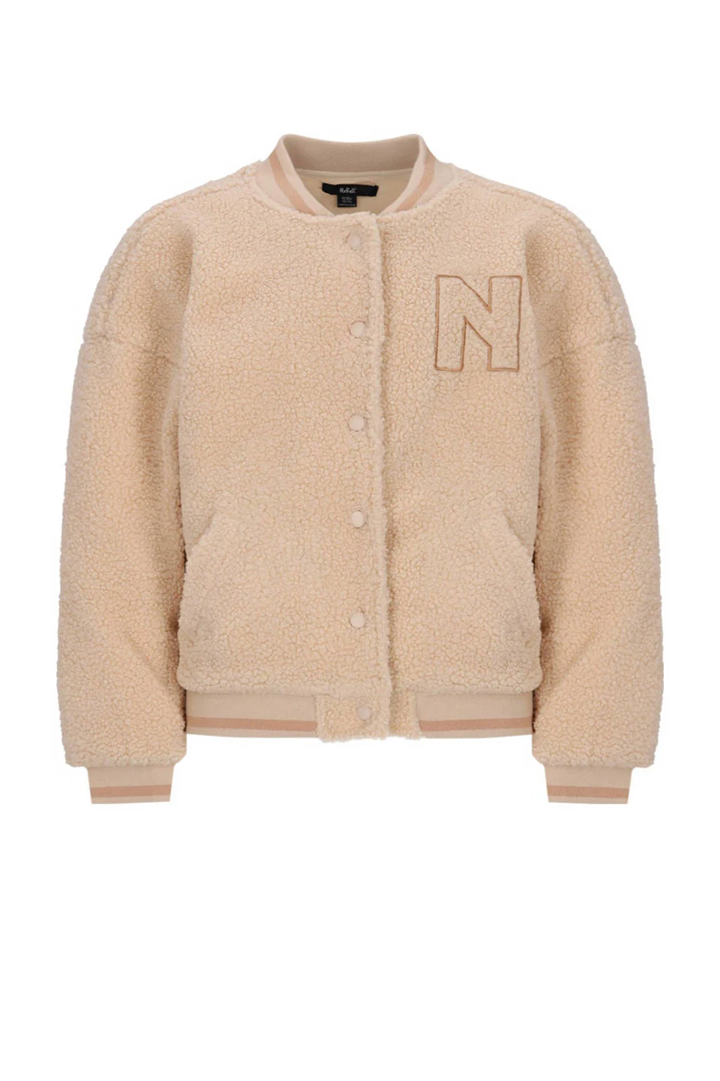 NoBell’ teddy sweatvest ecru
