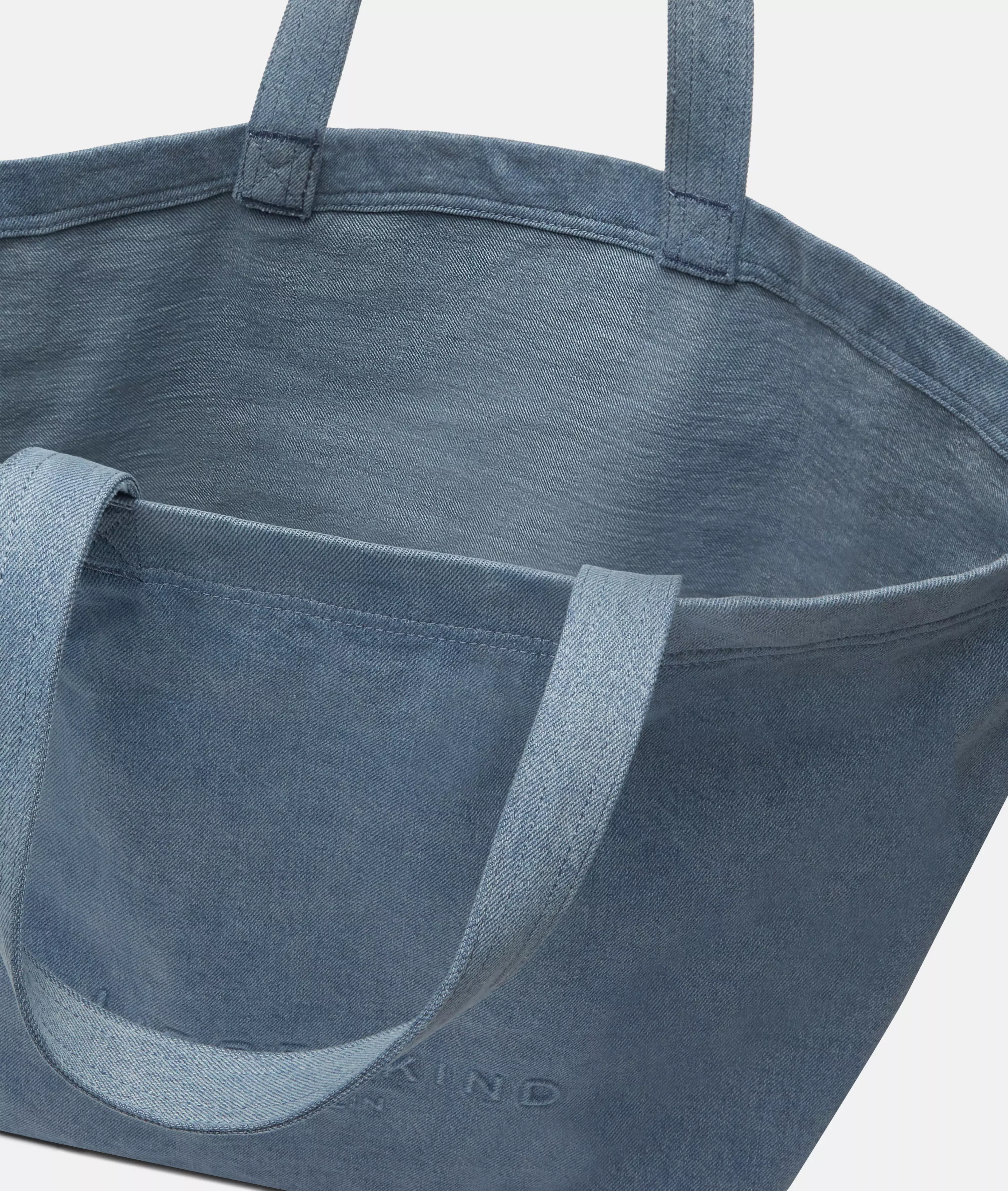Denim Shopper XL Large denim shopper