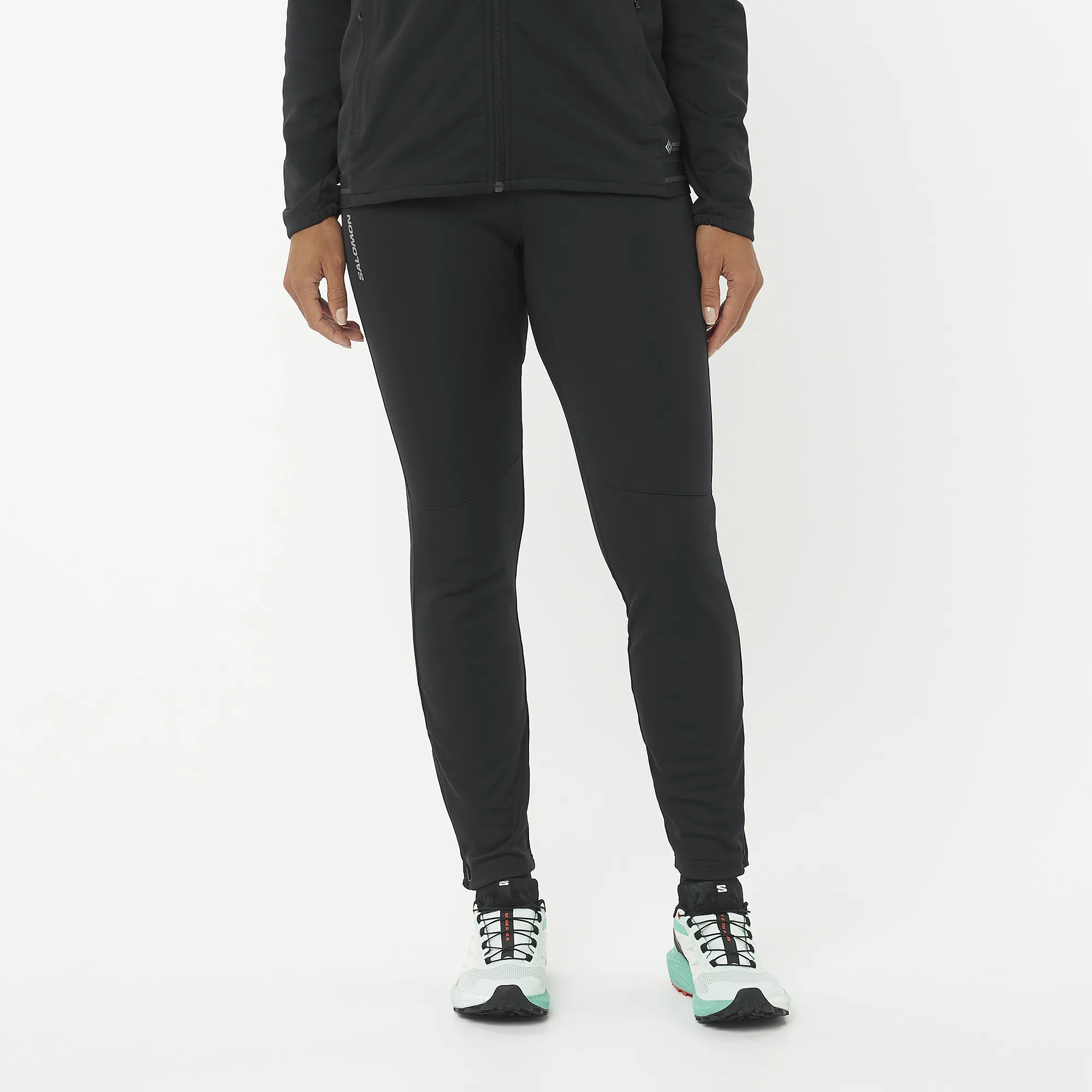 Salomon Women's GORE-TEX Softshell Tights Deep Black