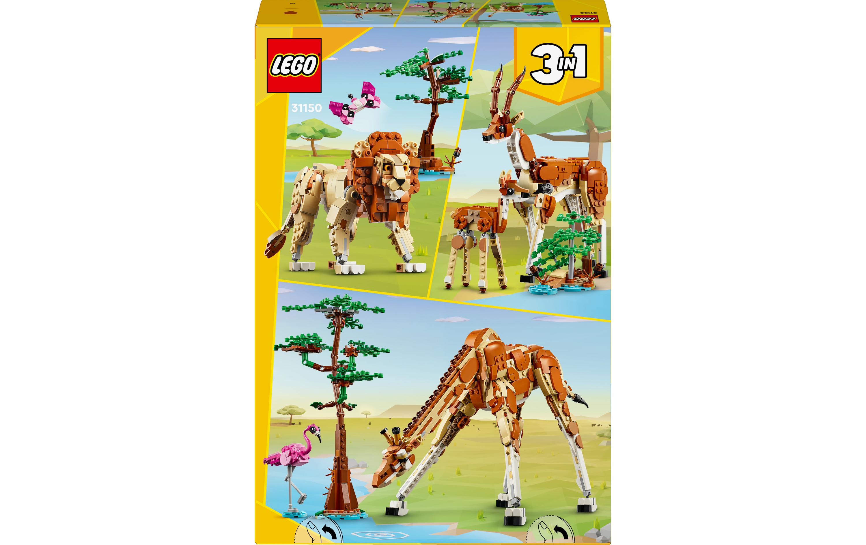 Creator Tiersafari 311503-in-1-Bauset